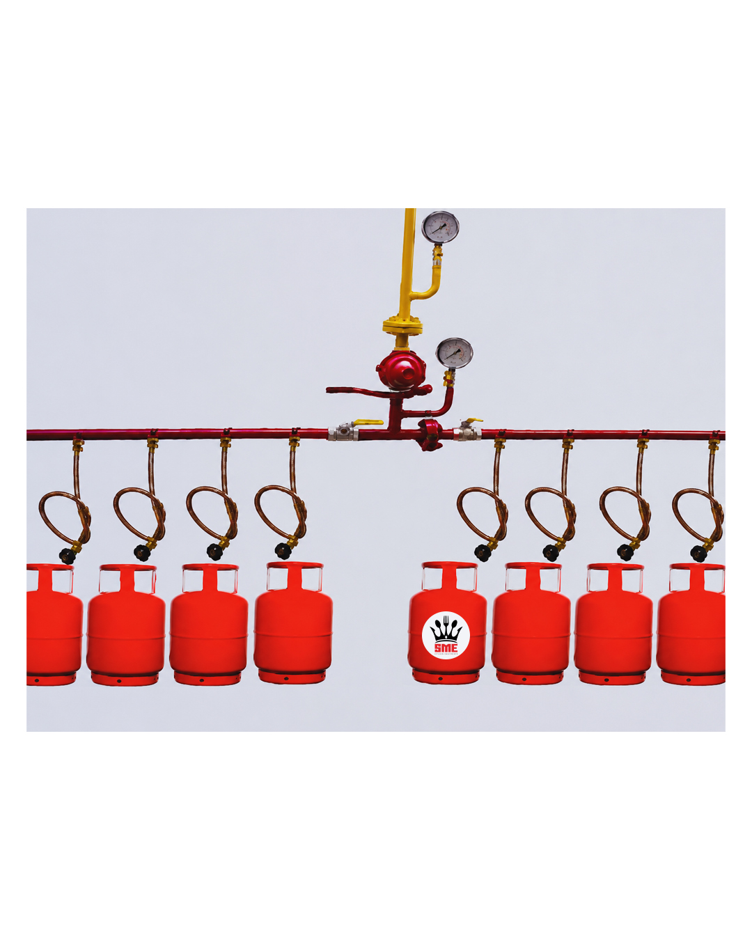 Gas Bunk Connections — Cooking Equipment, SME Kitchen Equipments