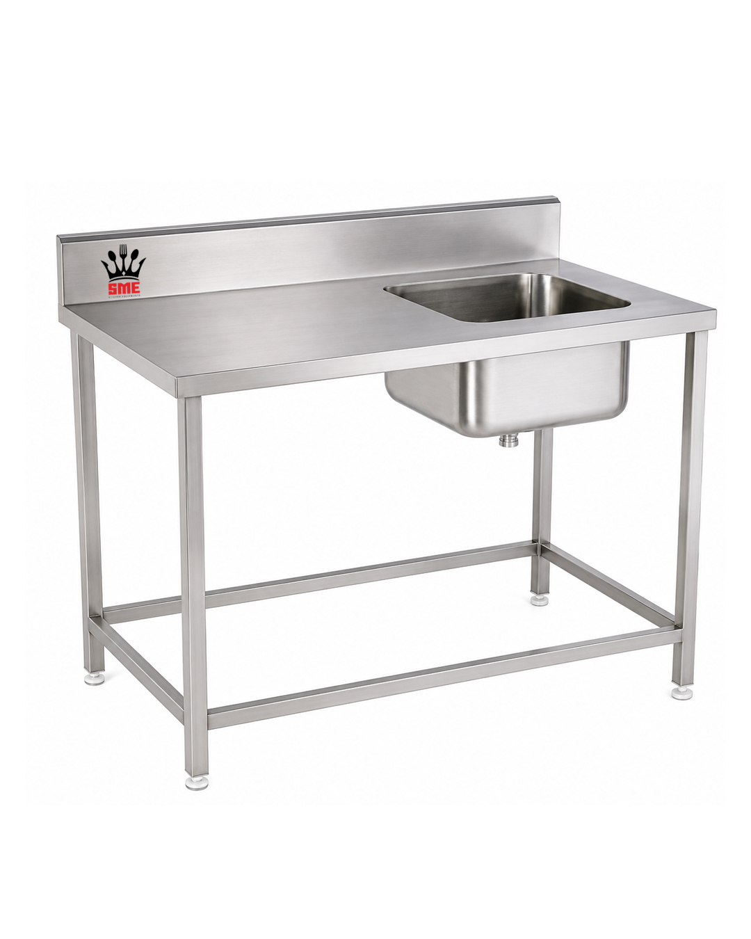 Sink With Work Table — Washing Equipment, SME Kitchen Equipments